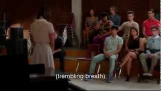 Rachel and the Death of Finn Glee The Quarterback [upl. by Idnerb]