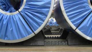 Coil Storage KLP RollStop System installation video  Lankhorst Mouldings [upl. by Hildegaard833]