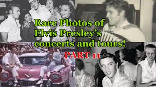 Rare Photos of Elvis Presley’s Concerts and Tours  Part 11 [upl. by Berkley890]