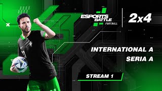 20241103  International A and Seria A EFootball ESportsBattle Stream 1 [upl. by Atiniv615]