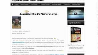 LightScribe Software Reviews a Review of LightScribe Software Website [upl. by Alair]