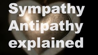 How should you see Sympathy amp Antipathy [upl. by Narf]