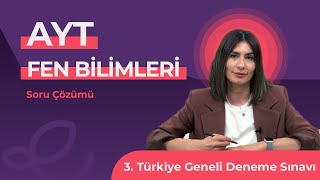 Endemik Yayınları 20232024 3 TG Deneme Sınavı AYT  Fen Bilimleri Video Çözümlü Cevap Anahtarı [upl. by Rebah105]