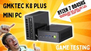 Mini PC Big Performance Testing GMKtec K8 Plus with Ryzen 7 8845HS [upl. by Eiboj]