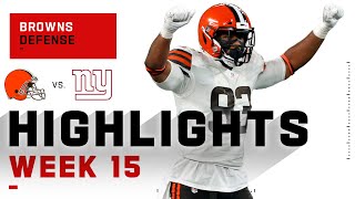 Browns Defense Said quotThank You Nextquot  NFL 2020 Highlights [upl. by Hort]