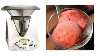 Sorbetto alla Fragola Ricetta Bimby [upl. by Nevear]