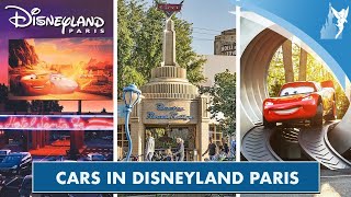 🏁 Cars in Disneyland Paris 2024 [upl. by Kcyrred]