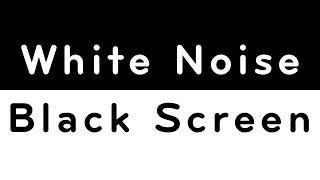 White Noise Black Screen  Sleep Study Focus  10 Hours [upl. by Irdua]