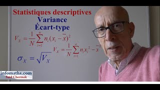 CALCULER UNE VARIANCE ET UN ÉCARTTYPE [upl. by Willett743]