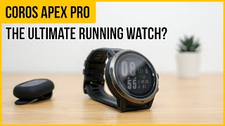 Coros Apex Pro review  Ultimate running watch  Use with Stryd amp Coros POD [upl. by Jessa]