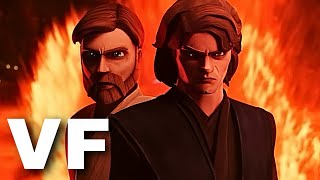 Anakin VS Obi Wan  CLONE WARS BATTLE OF THE HEROES VF 🇫🇷  A Star Wars Fan Animation [upl. by Aray]