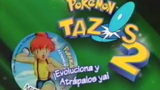 Comercial Pokemon Tazos 2 Promo  2000 [upl. by Ssidnac322]