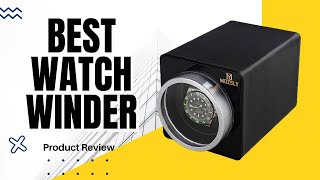 Best Watch Winder Under 100  MOZSLY Watch Winder Review [upl. by Aneeuq741]