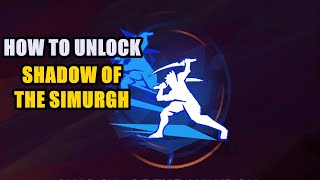 How to Unlock Shadow of the Simurgh Prince of Persia The Lost Crown [upl. by Joelly659]