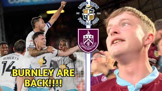 BURNLEY ARE BACK  LUTON VS BURNLEY VLOG [upl. by Nehtanhoj]