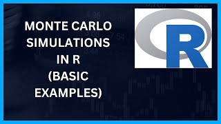 MONTE CARLO SIMULATION EXAMPLES IN R BASIC EXAMPLES [upl. by Ebarta166]