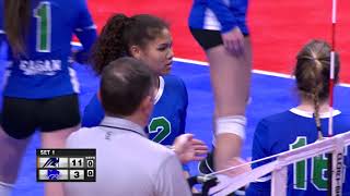 Champlin Park vs Eagan Girls Volleyball 2018 State Final [upl. by Anyotal48]