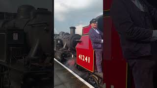 Didcot Railway Centre On 20th September 2024 With BR Ivatt Tanks 41241 41312 Arriving Into Didcot [upl. by Haceber402]