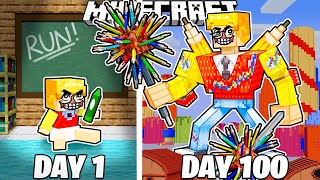 I Survived 100 Days as MISTER DELIGHT in Minecraft [upl. by Rahsab]