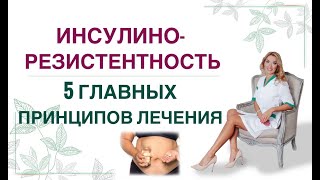 ❤️ 5 ГЛАВНЫХ ПРИНЦИПОВ ЛЕЧЕНИЯ ИНСУЛИНОРЕЗИСТЕНТНОСТИ Врач эндокринолог диетолог Ольга Павлова [upl. by Sipple405]