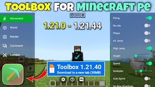 Finally 😃 ToolBox For Minecraft Pe 12144  Download ToolBox For Mcpe 12144 [upl. by Akinuahs]