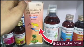 Sodium Valproate Syrup  Valprol Syrup [upl. by Gipps528]