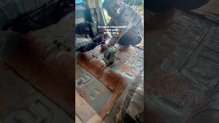 Cat lantai kijang bodyrepair automobile shortvideos shorts welding welder helper [upl. by Eldreda274]