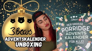 3Bears Der große Porridge Adventskalender 2023 Unboxing  Adventskalender 2023 Unboxing l Elanhelo [upl. by Sara-Ann712]