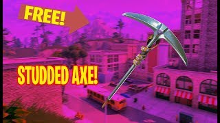 How To Get FREE Studded Axe Works In Game HxD tutorial [upl. by Nitaf]