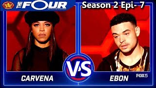 Carvena Jones vs Ebon Lurks Comeback Challenge The Four Season 2 Ep 7 S2E7 [upl. by Atsylac]