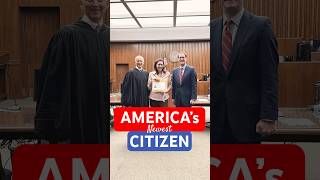 Naturalization Ceremony  BECOMING US CITIZEN immigration [upl. by Damarra27]