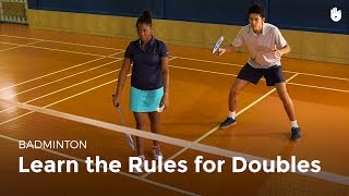 Doubles Rules  Badminton [upl. by Gomar]