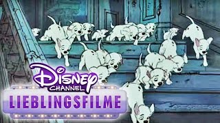 101 DALMATINER  Teil 1 und 2  Bei den Lieblingsfilmen im DISNEY CHANNEL [upl. by Jeffries]