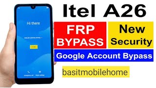 itel a26 frp bypass new security system [upl. by Uno400]