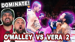 OMALLEY DOMINATES Sean OMalley vs Chito Vera REACTION [upl. by Eirol]