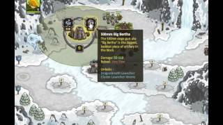 Kingdom Rush  Glacial Heights  Campaign  Walkthrough [upl. by Lyred]