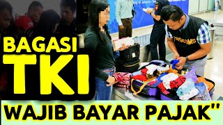 ATURAN BARU BARANG BAWAAN BAGASI PENUMPANG PESAWAT DARI LUAR NEGERI WAJIB BAYAR PAJAK LEWAT DR BATAS [upl. by Adelaide]