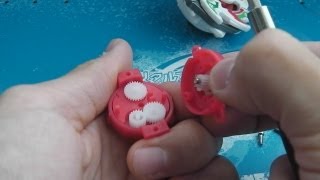 Beyblade MECHANISM lewis1138s Dragoon G from 2008  GEAR TUNE UP [upl. by Si]