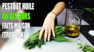 🥞 PESTO ET HUILE A LAIL DES OURS MAISON PAR LAURA AVEC GuyDemarle [upl. by Philoo]