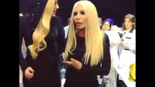 Lady Gaga amp Donatella Versace [upl. by Otrebor]