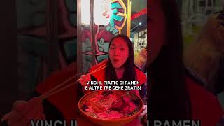 DOVE MANGIARE RAMEN GRATIS A MILANO food [upl. by Llehsal590]