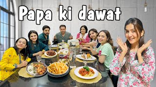 FAMILY DINNER VLOG  After 4 months sab ny ak sath baith ky dinner kiya  Hira Faisal  Sistrology [upl. by Sheeb794]