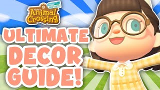 The Ultimate Animal Crossing New Horizons Decorating Guide 🏡 [upl. by Bathsheba]