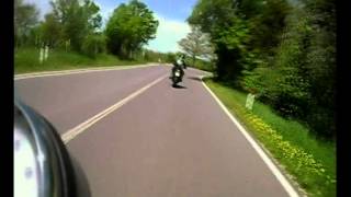 GUZZI GRISO SE vs HARLEY XR 1200 passo via maggio [upl. by Cirillo714]