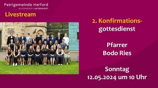 2 Konfirmation aus der Petrigemeide Herford am 12052024 [upl. by Nyleahs]