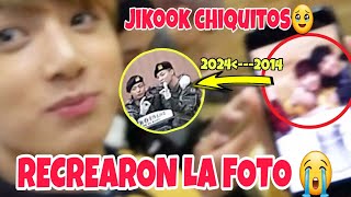 Jimin amp Jungkook RECREARON FOTO de GRADUACIÓN 20142024😭😍 jikook jimin jungkook [upl. by Linzer]