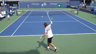 Stan Wawrinka 2022 US Open practice 4K [upl. by Alrad]