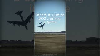 The B52 Crash shorts airplane airline 747 flight planes [upl. by Bryner]