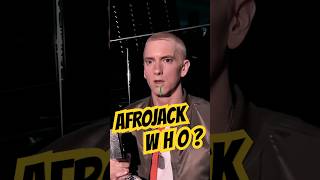 EMINEM DISSES AFROJACK shorts eminemshorts eminem rap eminemhoudini [upl. by Hacissej]