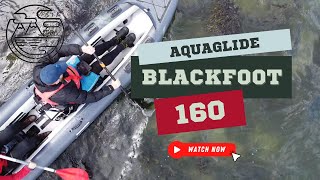 Review of the Aquaglide Blackfoot 160 the ultimate two person inflatable kayak Helford River [upl. by Innavoig]